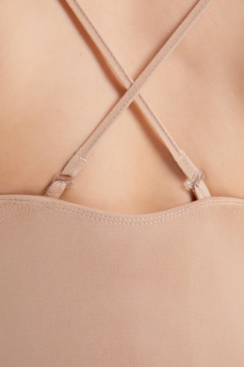Capezio womens 3680 athletic leotards, Nude, Small US - Image 5
